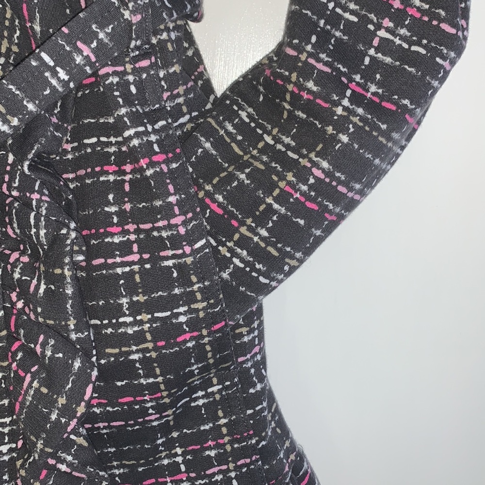 Self Esteem Plaid Jacket. Size Large. - Picture 4 of 5